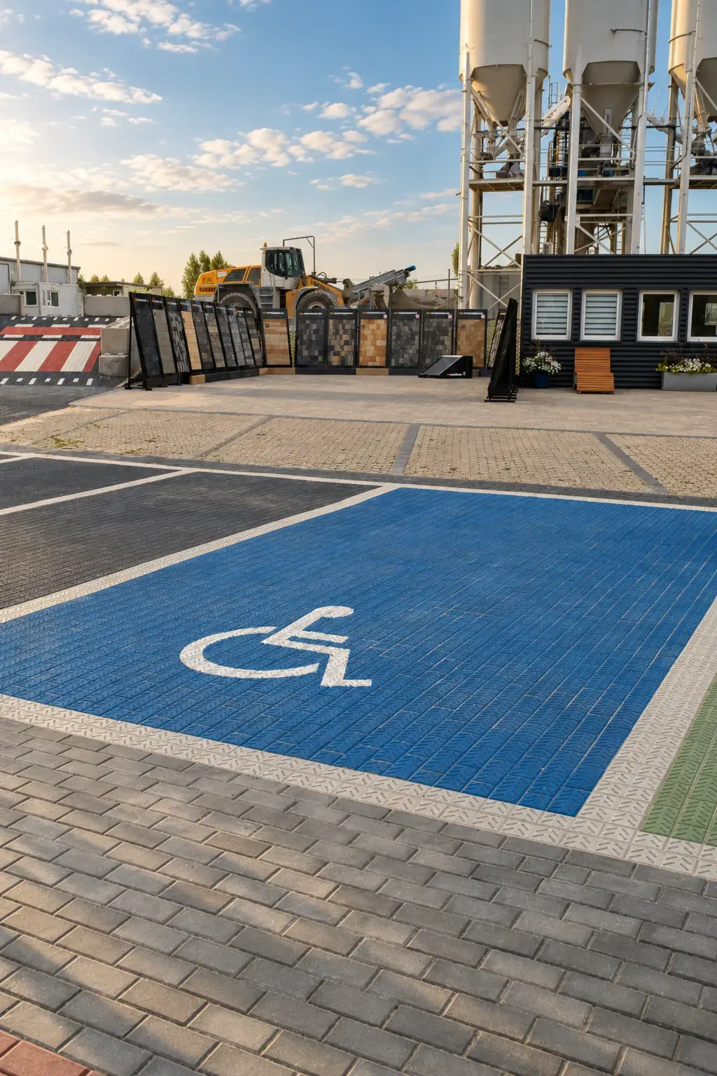 Miejsce parkingowe dla osób z niepełnosprawnościami Crossbruk BRD